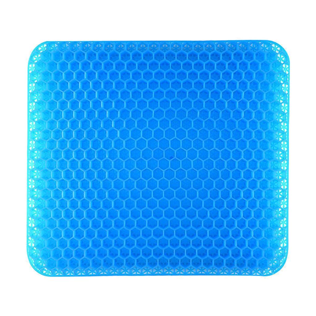 Cooling Gel Seat Cushion with Honeycomb Butt Pad for Comfortable Long Sitting in Cars and Offices