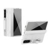 Crouching Tiger Foldable Shockproof PU+Leather Mobile Phone Case Protective Film Wrist Strap for for Z Fold/Flip