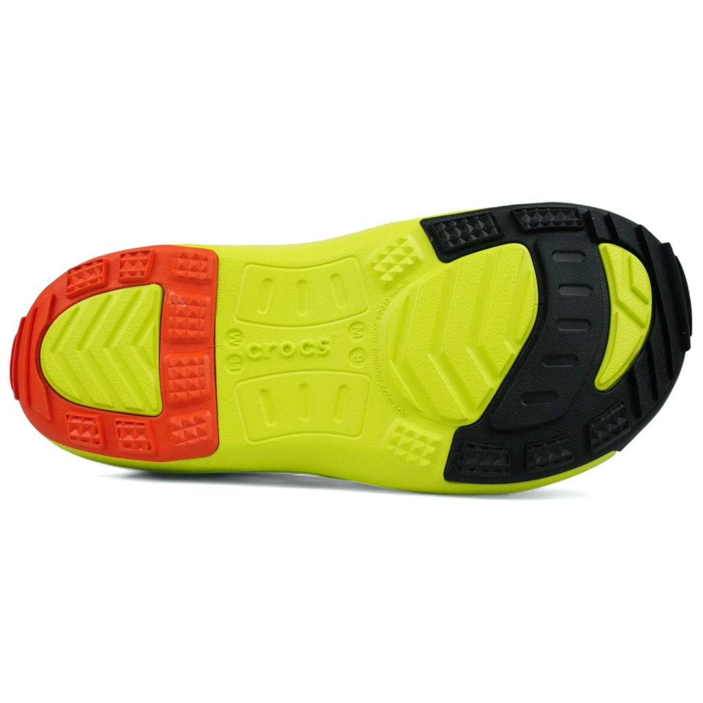 Crocs QUICK TRAIL Simple and Stylish Hole Shoes Men's Yellow