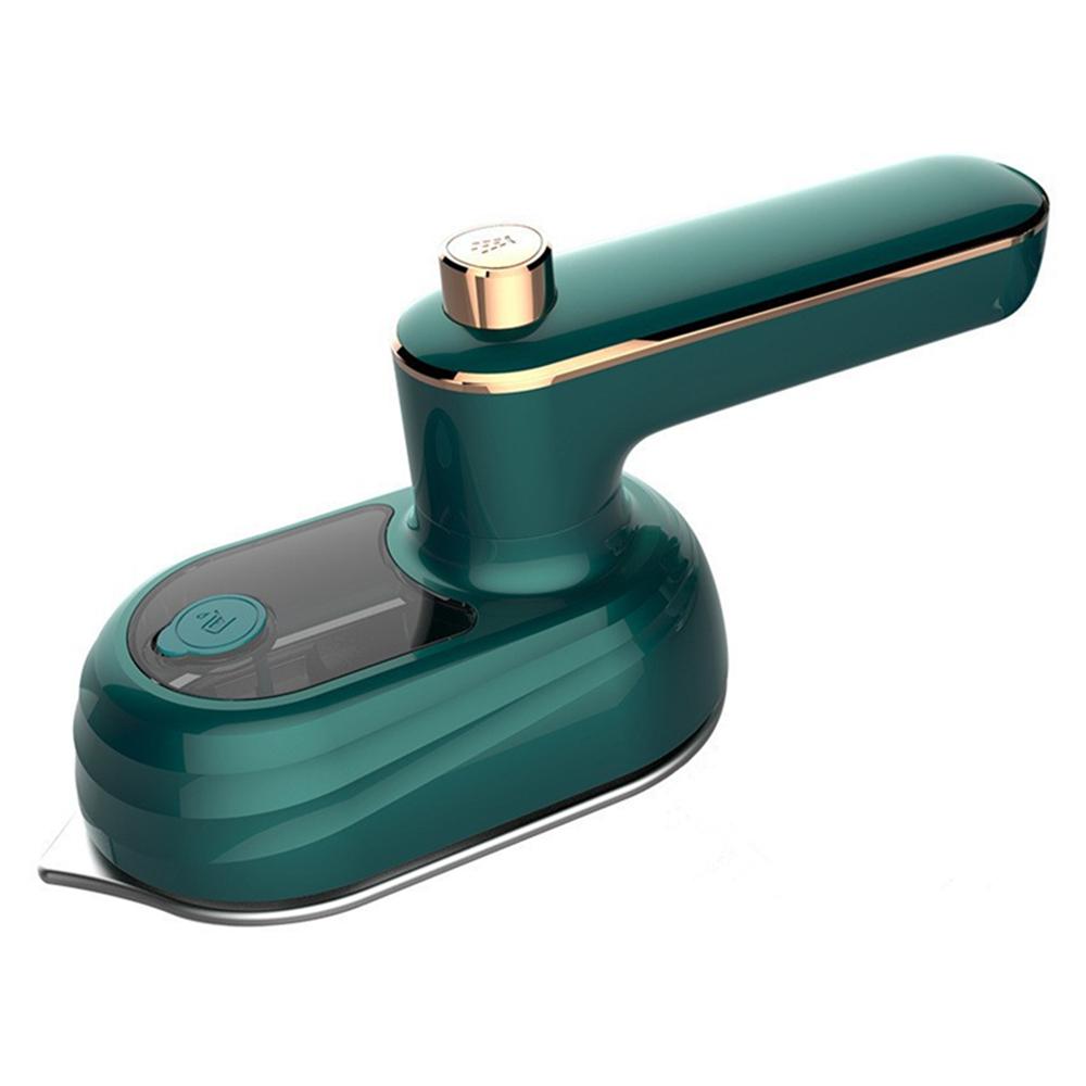 Green Portable Mini Garment Steam Iron Handheld Ironing Steamer Travel Household