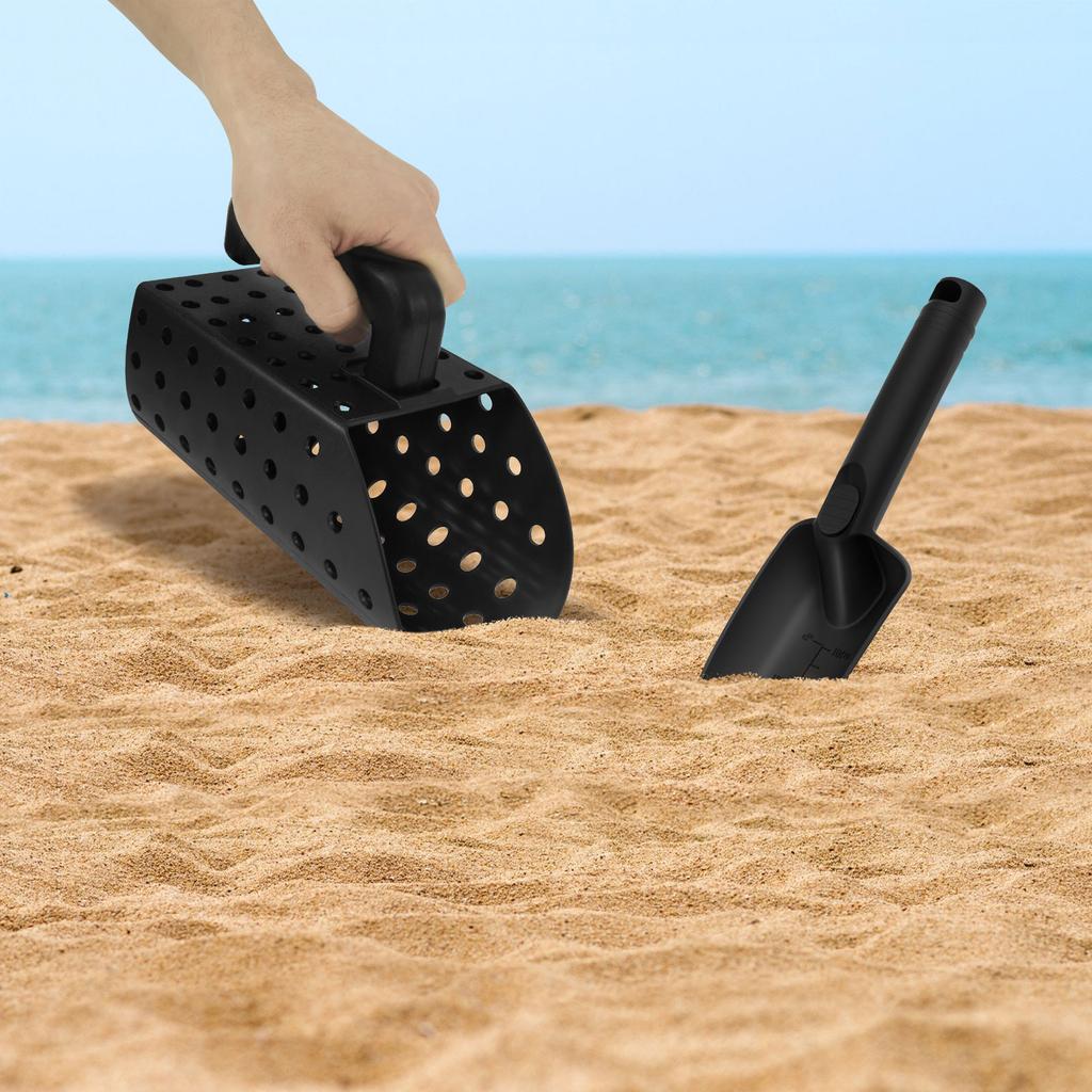 Metal Detector Sand Scoop and Shovel Set Digging Tool Accessories for Underground Metal Detecting Gold Treasure Detector