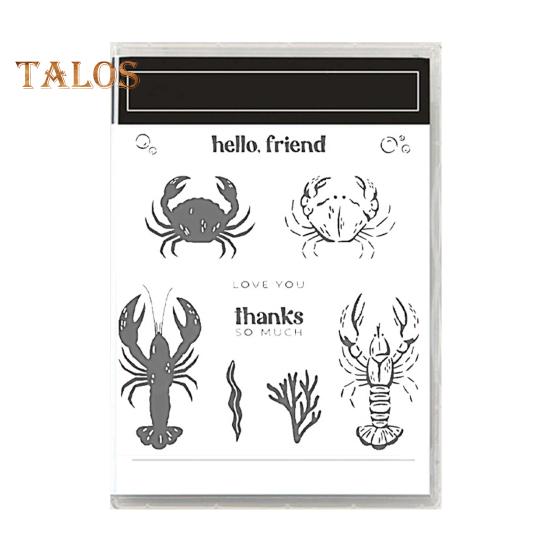 Stamps And Dies Set Reusable Silicone Stamp Carbon Steel Dies Flower Plants Animal Pattern Stamps Set for Greeting Card Making DIY Festivals Album