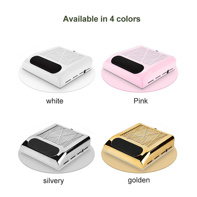 Мощный пылесос для ногтей 80 Вт — фото 4