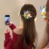 Photographic Headwear LED Fireworks Glow Hairpin Glow Duckbill Clips  Masquerade Party