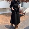 WT108 autumn and winter new style classic casual versatile woolen coat women's high-end double-sided wool coat