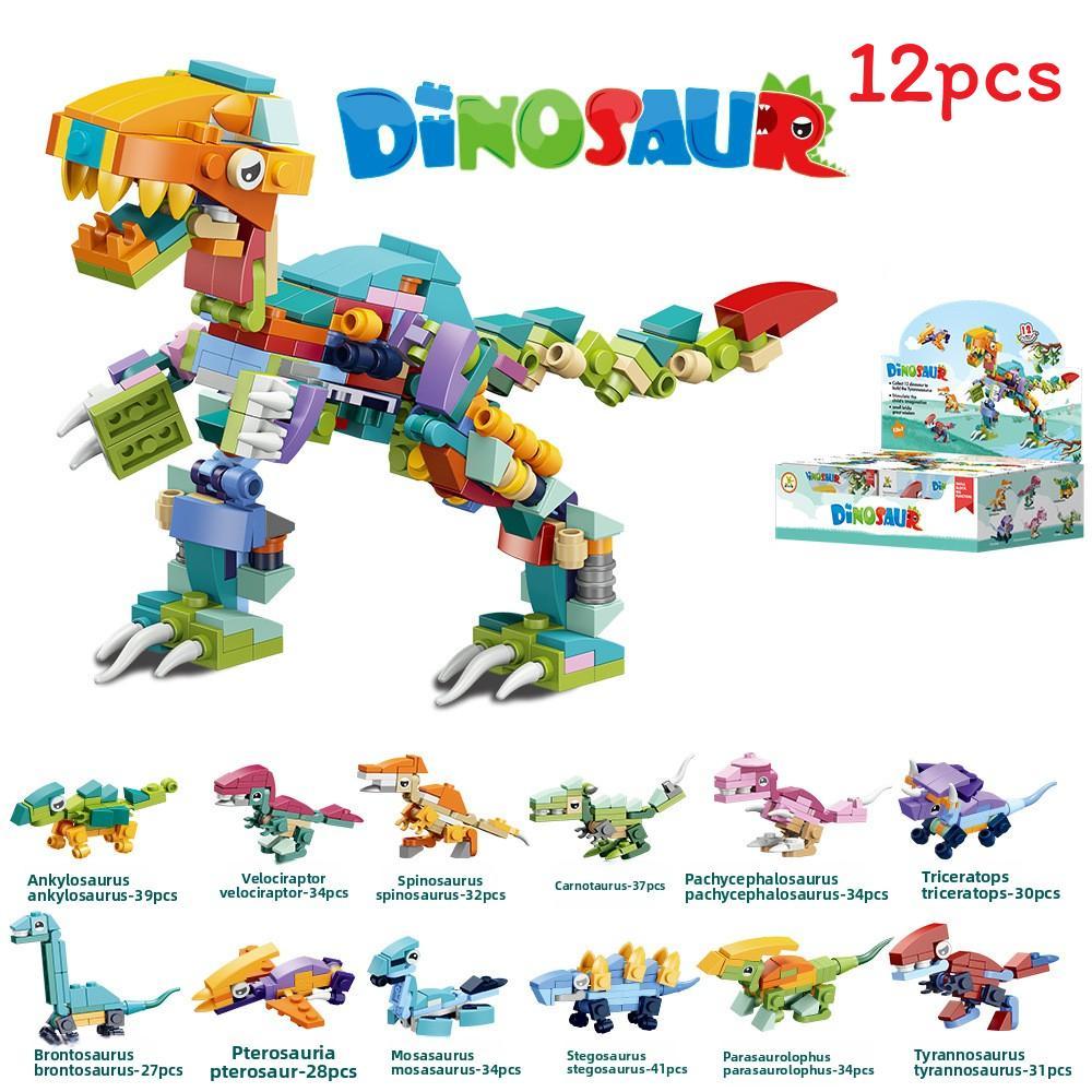 

Dinosaur World Mini Building Blocks Set With Abs Plastic For Creative Kids