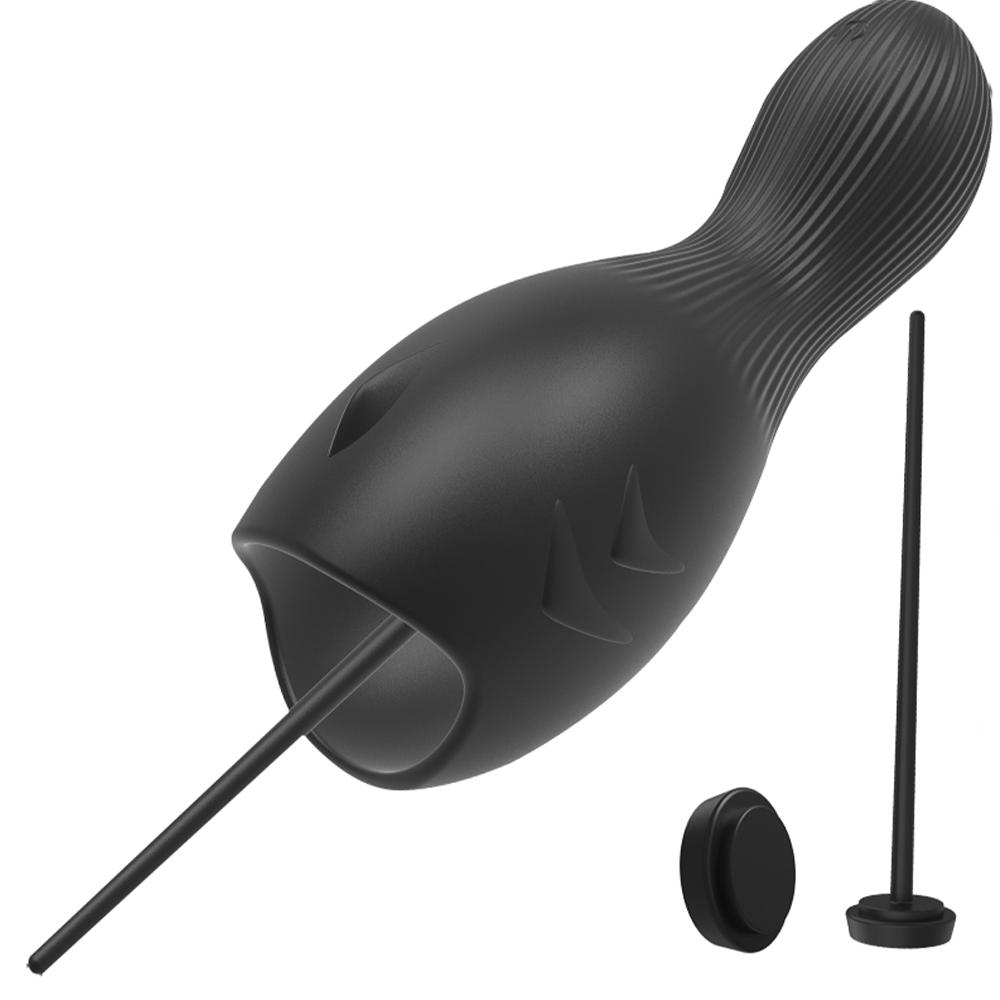 Urethral Glans Vibrator Male Masturbator Stimulator Massager Penis Trainer Penetration Urethral Wrap Glans Adult Sex Toy For Men