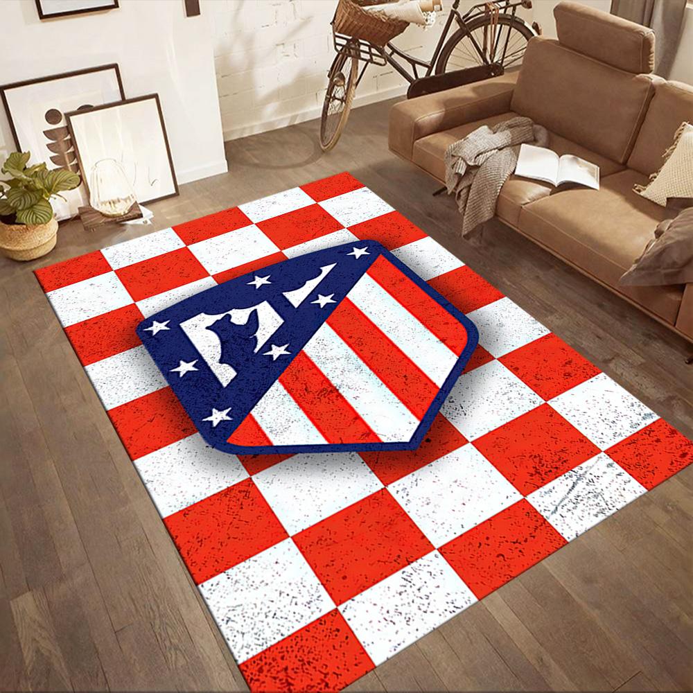 I tappeti quadrati dell'Atlético Madrid sono un'ottima scelta per soggiorni, camere da letto, decorazioni per la casa e come regali.