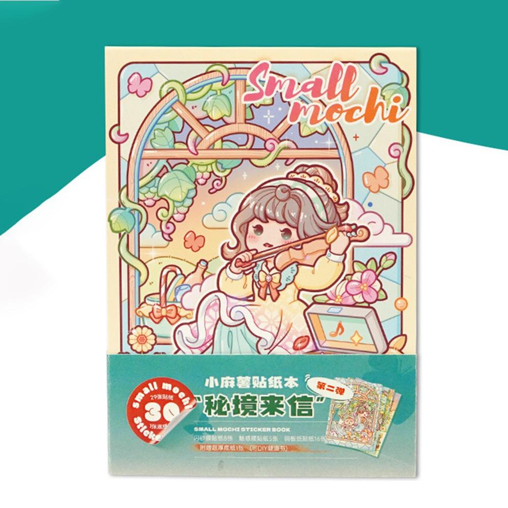 

30Sheets Kpop Decorative Sticker Book DIY Material Scrapbooking Stickers Washi Paper Journal 02