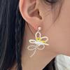 FANTASTIC PLANET wild flower beads earrings (3colors)