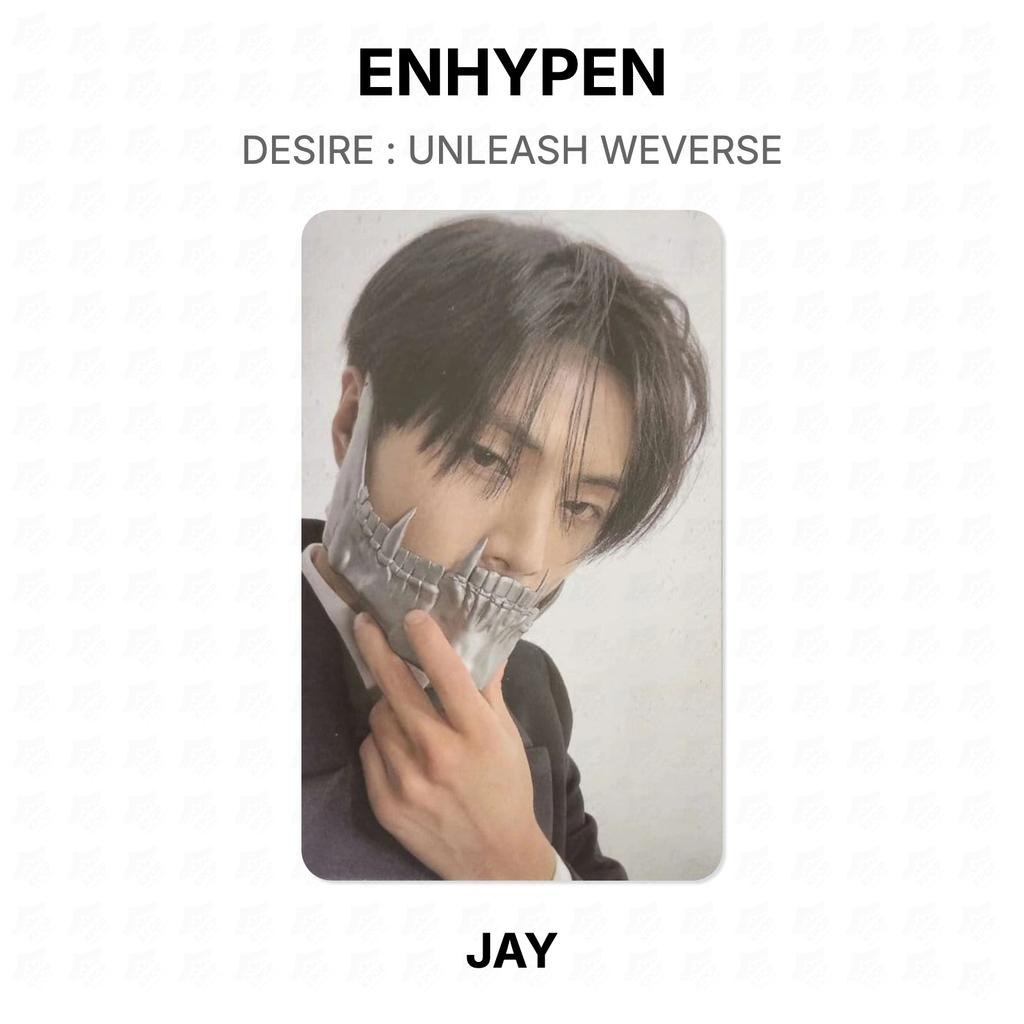 ENHYPEN DESIDERIO : UNLEASH WEVERSE Fotocarta Ufficiale