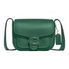 Tabby 18 Solid Color Magnetic Flap Glove Tanned Leather Shoulder Crossbody Bag Small Women Bags Green CK955-LHAEE