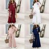 Vintage Plant Embroidery Cotton Linen Casual Pants Set For Women Summer Streetwear