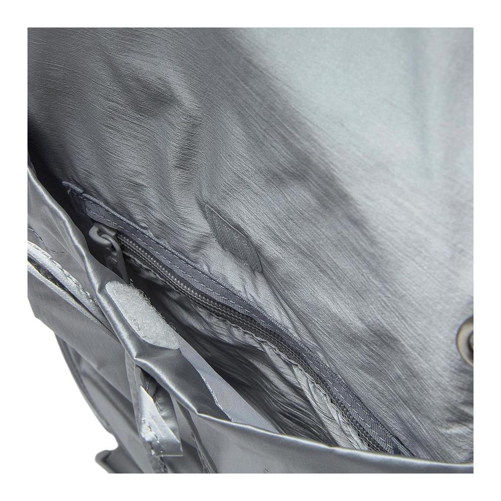 New New Balance Nylon Backpack Unisex Silver NBGCEF70491