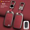 Modelegerat bilnyckelfodral till VW Volkswagen Polo Tiguan Passat B5 B6 B7 Golf 4 5 6 MK6 Jetta Lavida Skoda Octavia Seat