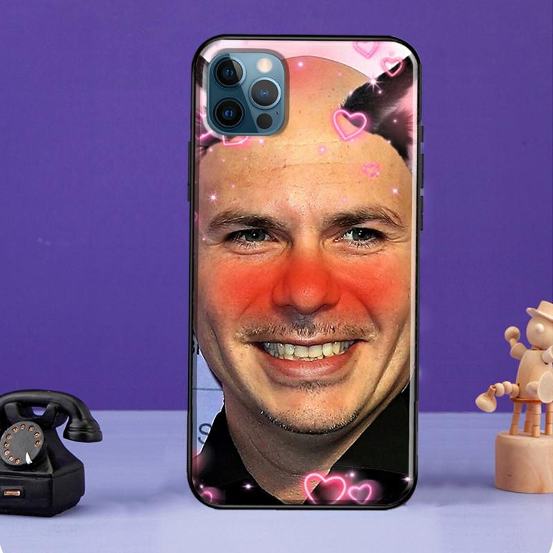 Mr Worldwide Says To Live Laugh Love Case For iPhone XR X XS Max SE 7 8 Plus Phone Cover For iPhone 11 14 12 13 Pro Max Mini
