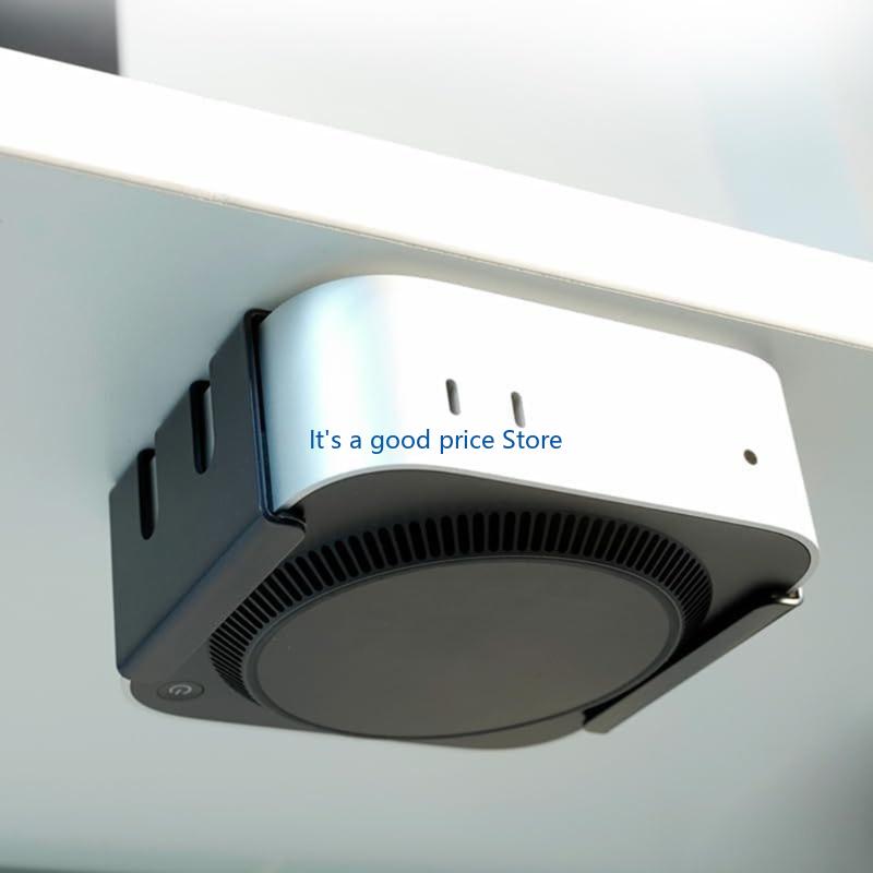 Metal Holder Slip Proof Mounting Bracket For Mini Desktop Computer Desk Or Screen Back Mount With Stability