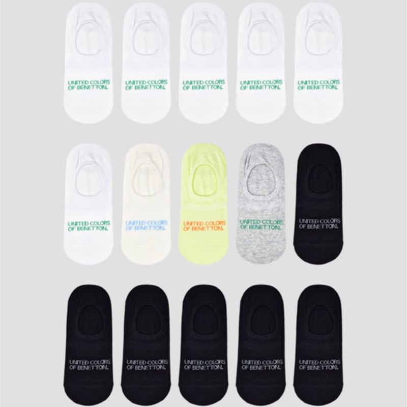 BENETTON Simple Fake Socks (5 Pairs)