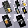 Beer Cup Phone Case For Samsung Galaxy S25 Ultra S9 S10 S20 S22 S21 FE S23 Plus S24 Ultra Cover Coque