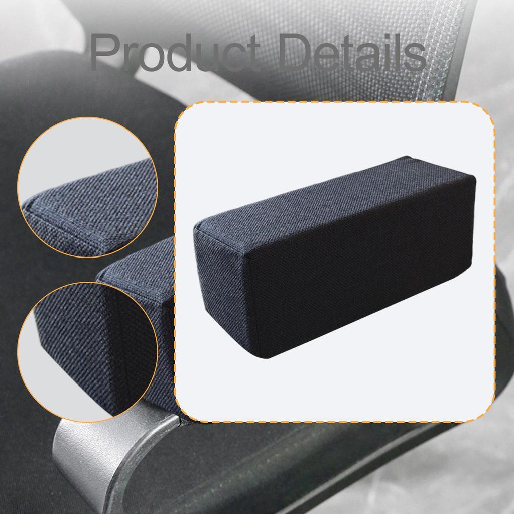 Chair Armrest Cushion Ergonomic, Replace, Removable Durability, Premium, Elbow Support, Armrest Support, Pillow Sponge Arm Pad