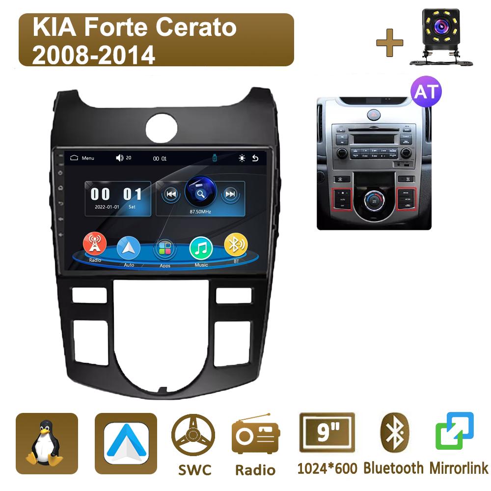icreative Car Radio Multimedia MP5 Player Head Unit Stereo BT For KIA Forte Cerato 2008-2014