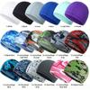 Unisex Breathable Knit Sports Cap Summer Sunproof Soft Cycling Hat Helmet Liner For Running Motorcycle Outdoor Wear