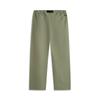 Li Ning CF Outdoor Series Comfortable Simple Versatile Elastic Water-Resistant Straight Casual Pants Men Bottoms Tea-Green AYKV197-2