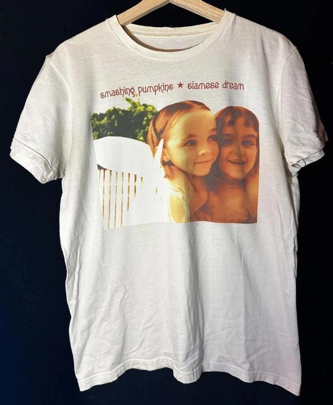 Vintage Siamese Dream Reprint White Short Sleeve T Shirt XL