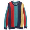90s Old Striped Pattern Long Sleeve Knit L Men's Used