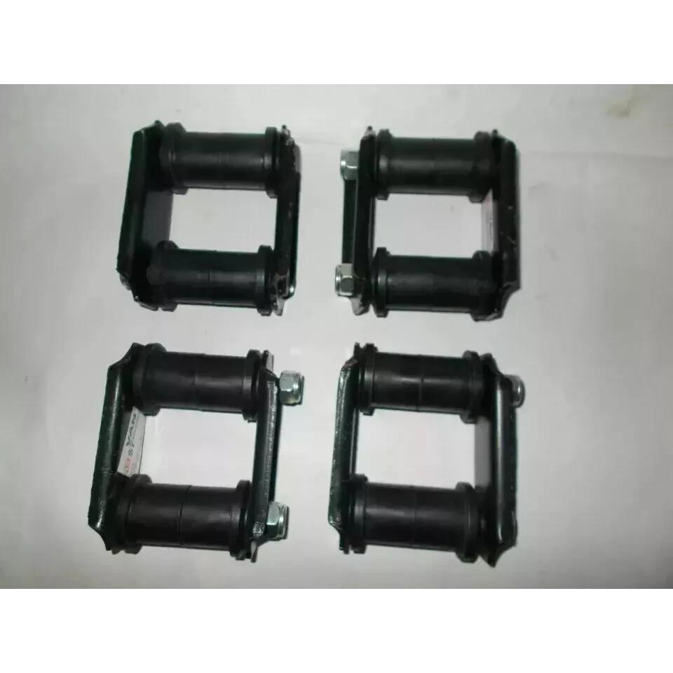 Qty 4 Shackles w/Bushings Front & Rear Suzuki Samurai 86-95 |Fit For