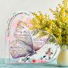 Christian Women'S Gift -Desktop Decoration with Butterfly & Floral Design, Vintage Style Inspirational Bible Verse Prayer Ornament, Religious Frien