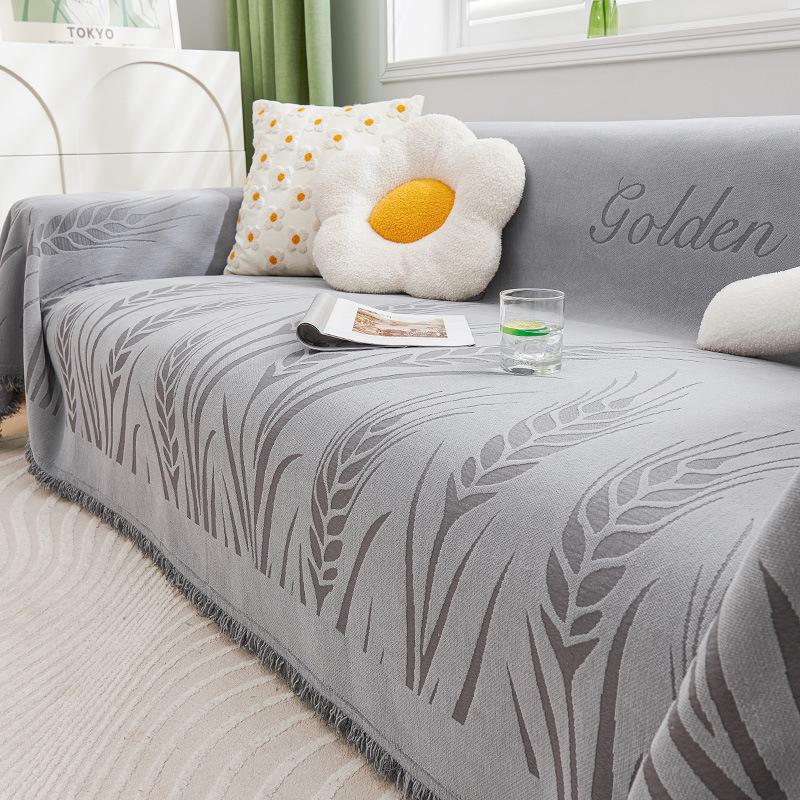 Four Seasons Universal Sofa Towel Simple Modern Sofa Cover Chenille Non-Slip Seat Cushions Sofa Cover Cloth Full Cover Blanket