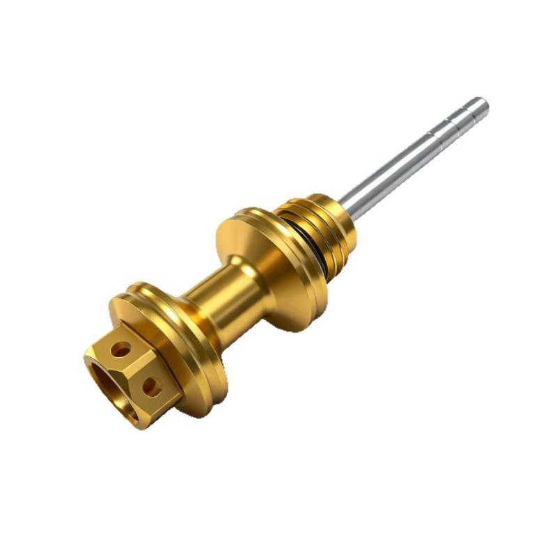 

Motorcycle Oil Level Gauge Stick CNC Oil Dipstick with Built in Filter Suitable for Engine Maintenance