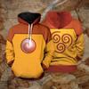 Sudaderas Cosplay de Avatar: La Leyenda de Aang 3D Impresas Sudadera con Capucha para Hombre y Mujer Manga Larga Chándal Jersey Harajuku Y2k Abrigo