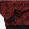 Needles Ot224 B Red Poly Jacquard Track Mens Jacket