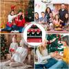 Christmas Hat With Led Light Christmas Light Up Sweater Knitted Beanie Xmas Hat for Adults Kids Christmas Decor Supplies