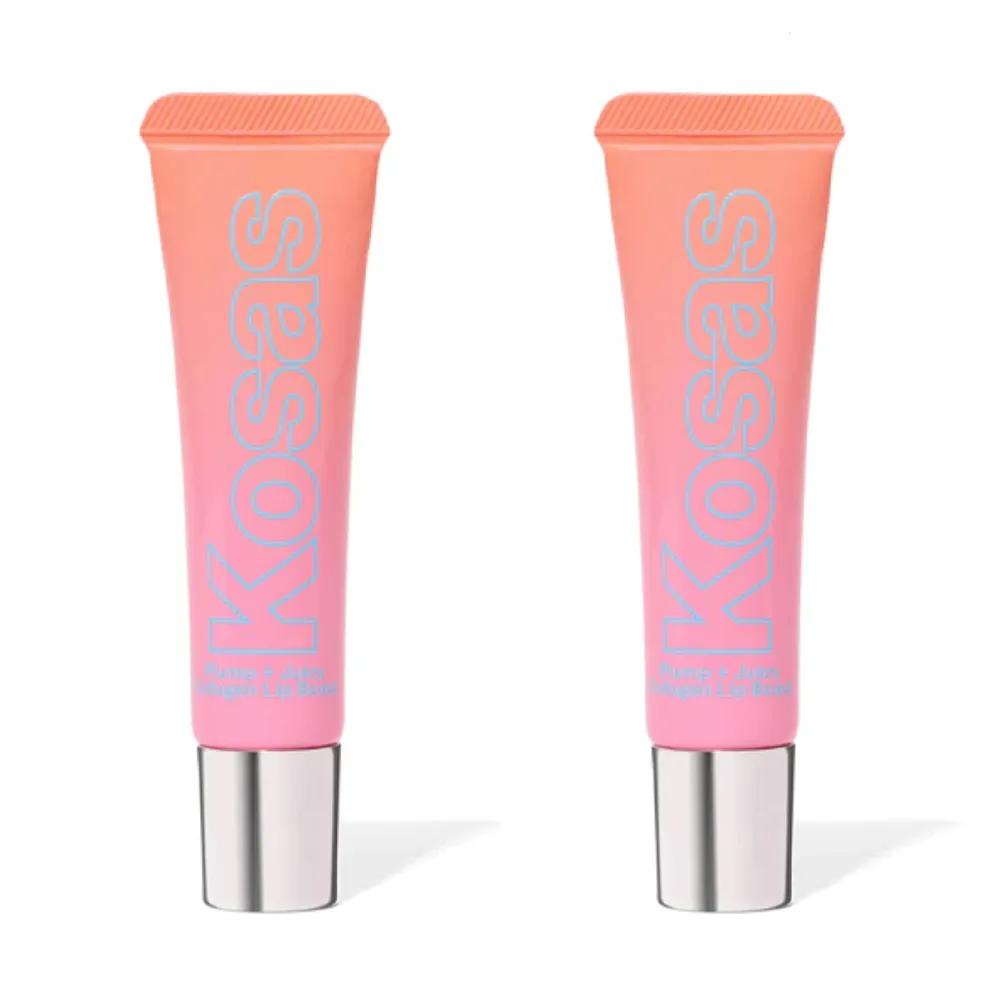Kosas Plump + Juicy Lip Booster Gloss Lip Balm Lip Plumper x 2