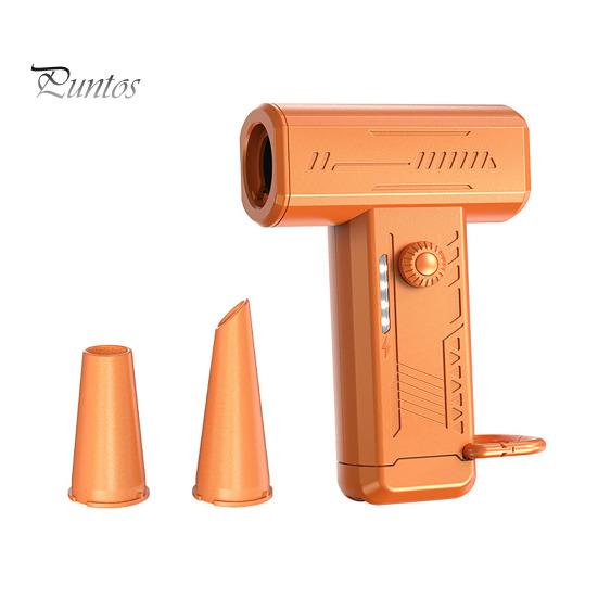 

Ручной воздуходув со светодиодной подсветкой, 130000 об/мин, высокоскоростной бесщеточный турбинный вентилятор, регулируемый тихий перезаряжаемый сжатый воздуходув оранжевый