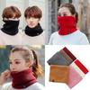 Knitted Scarf, Winter Fleece Thickened Neck Guard, Warm Cycling Cold-proof Face Mask, Scarf