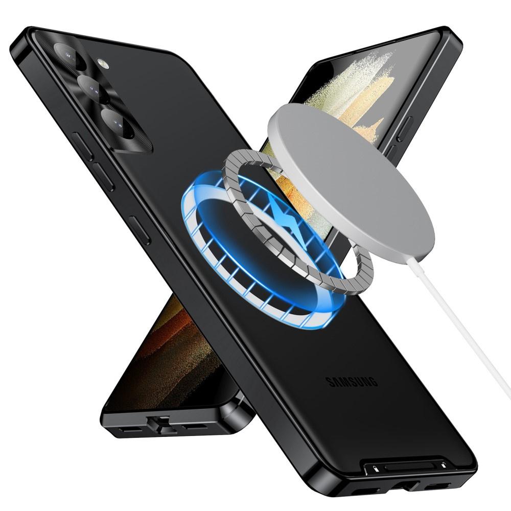 Samsung Galaxy S21 FE 5G Camera Protection Case, CamShield MagSafe, Clear/Black