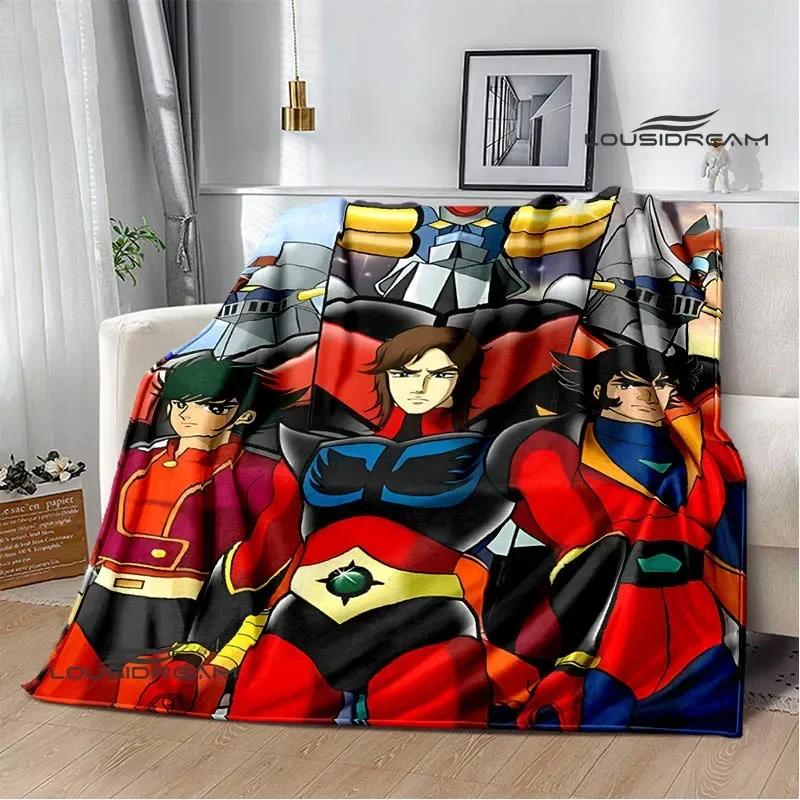 UFO ROBO GRENDIZER GOLDORAK Printed Blankets Warm Flannel Blankets Soft and Comfortable Blanket Bed Linings Birthday Gift