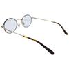 Ochelari Rotunzi Boston Metalici Clasici Retro pentru Birou și Noptieră HEV420 Filtrare Lumină Galbenă k-eines Lucru, Condus, Condus, & (Demi Maro/Șampanie