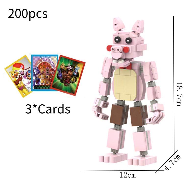 Character Poppy Playtime Assemble Building Block Toys Gift Tabletop Decoration