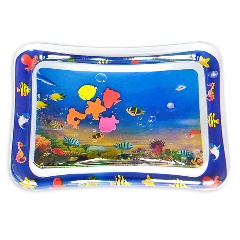 1Pc Inflatable Pvc Playing Mat Baby Play Water Mat Toddler Pad Kids Early Education Activity Toys Mat Cushion Gift
