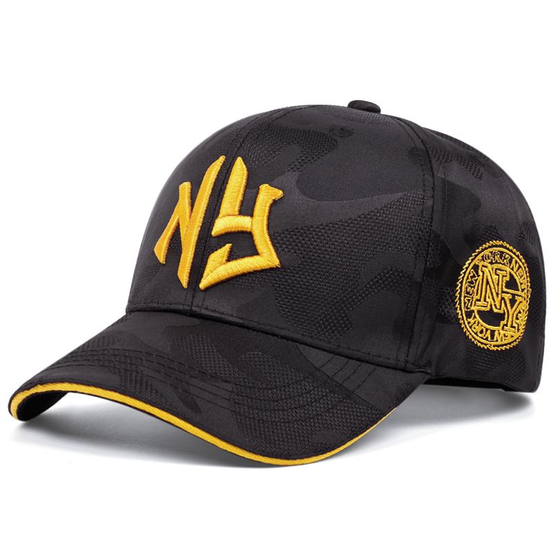 Fashion NY Three-dimensional Embroidery Baseball Hat Men Women Summer Sunscreen Cap Adjustable Bone Hat Snapback Hat