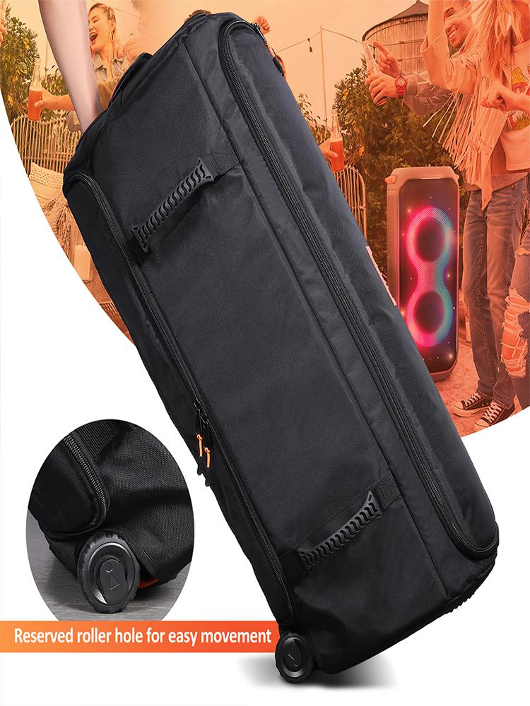 Foldable Carrying Case Oxford Cloth Protection Speaker Storage with Handle Storage Bags Pouch Double Zipper for JBL PARTYBOX 710