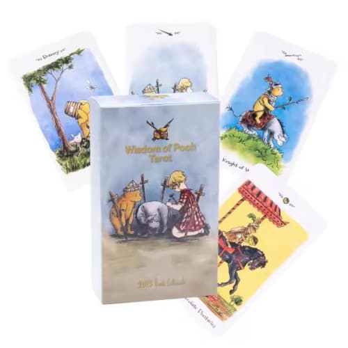 Winnie the Pooh Tarot Cards, 78 Cards, 10cm X 6cm, Compact Size