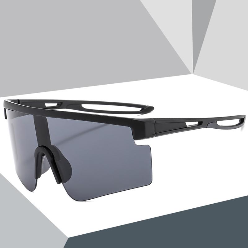 Fashionable Colorful Sunglasses Men Outdoor Sports Cycling Sunglasses Large Frame Uv Sunglasses Xsy2399