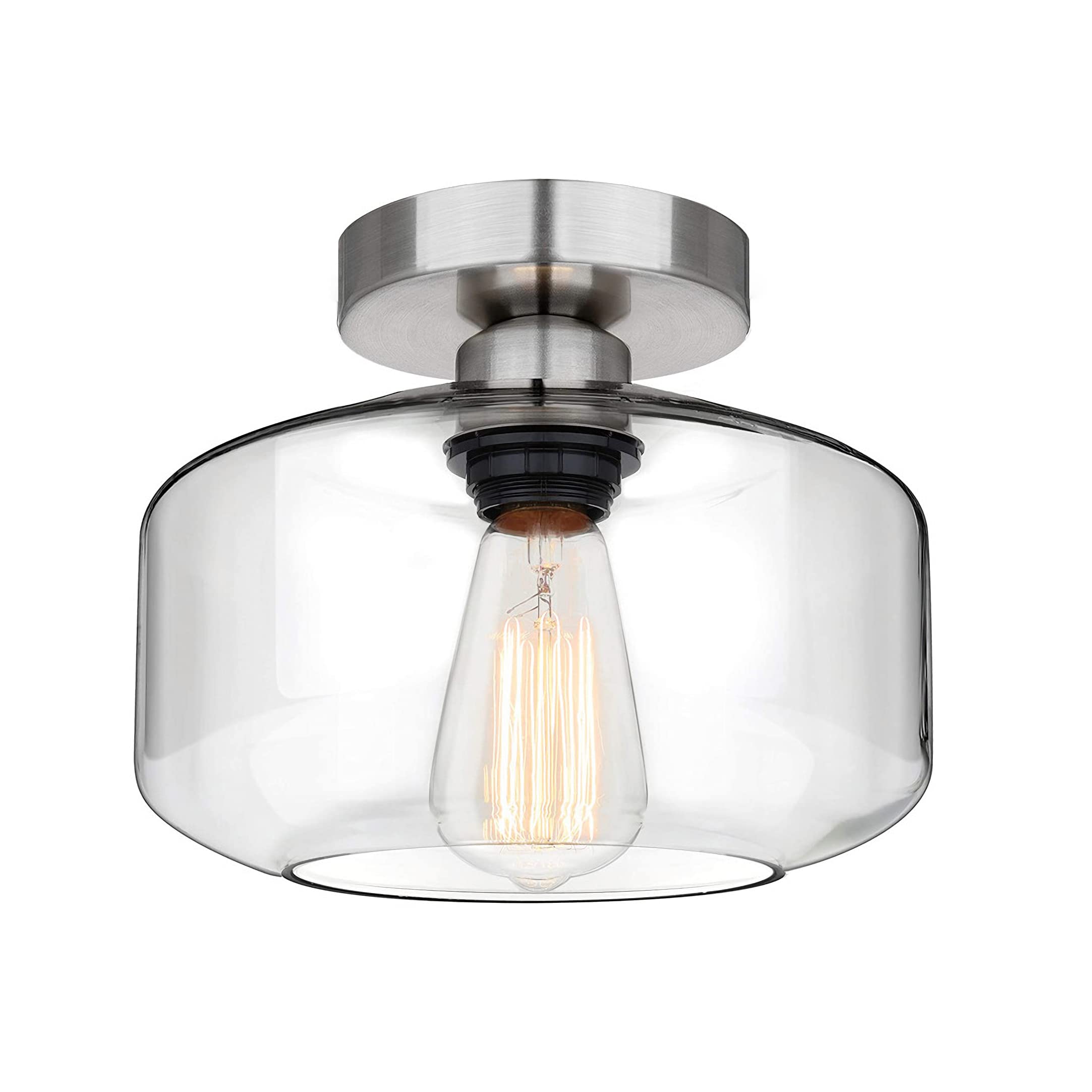 

KY LEE Ceiling Light, Nordic Glass Lighting Fixture, Stylish Mosaic Stained Glass Ceiling Lighting, Vidro, Antique, Retro, Simple Modern, Dining Room