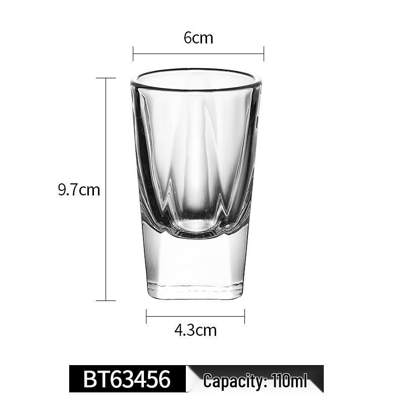 Octagonal Glass Tumbler Set